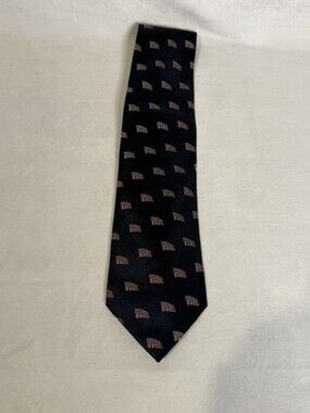 America 100% Silk United States America Flag Novelty Men's Neck Tie 59”